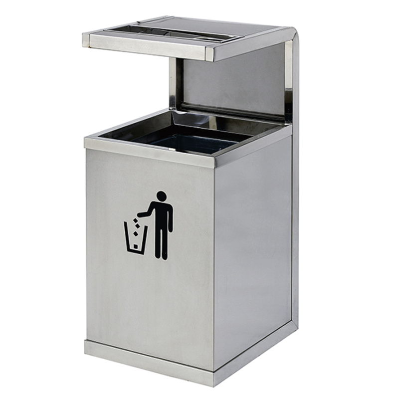 不(bù)鏽鋼垃圾桶